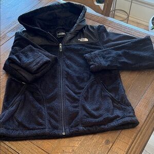 The North Face Women’s Black Hooded Fleece Jacket Med